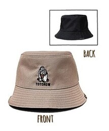 TOTONOW | Original Sauna Bucket Hat / Beige × Black(ハット)