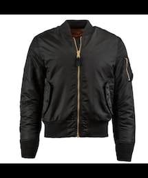 Alpha Industries | Alpha MA-1 Slim Fit/European Fit Mens Flight Jacket （XL）(MA-1)