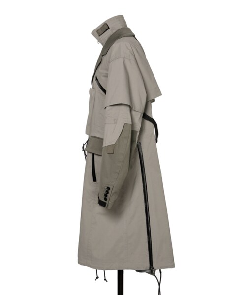 sacai &アクロニウム　コラボトレンチコート 3】sacai acronym trenchcoat サカイ アクロニウム（sacai