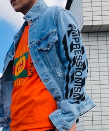 横向き | デニムジャケット