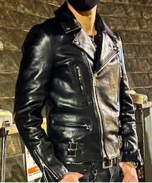 Lewis Leathers | Lightning 391T vegetable tannin cow (その他アウター)