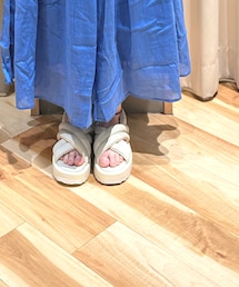 Samansa Mos2 blue | サンダル