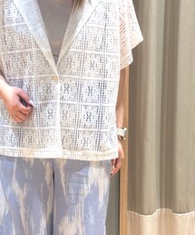 Samansa Mos2 blue | トップス