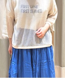 Samansa Mos2 blue | トップス