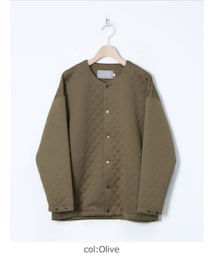 Curly | SNAP BUTTON CARDIGAN quilting / スナップボタンカーディガン キルティング(カーディガン/ボレロ)