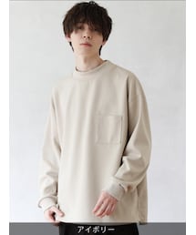 SLICK |  L/S モックネックプルオーバー(Tシャツ/カットソー)