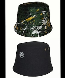 Original John | BUCKET　HAT　GREEN×BLACK(リバーシブル)(ハット)