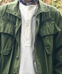 古着 ロシア軍スリーピングシャツの「トップス(Tシャツ/カットソー)」