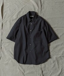 LIDNM | WOOL MICRO CHECK SHIRT(シャツ/ブラウス)