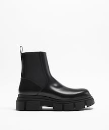 ZARA | チャンキー　チェルシーブーツ(ブーツ)