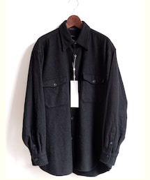 COMOLI | comoli ウールカシミヤ C.P.O.シャツ(シャツ/ブラウス)