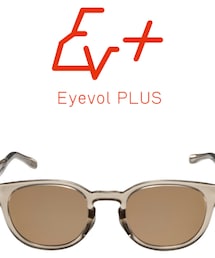 Eyevol | アイヴォル➕ クリアフレームxブラウンレンズ(サングラス)