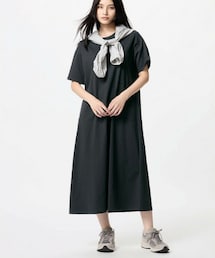 UNIQLO | エアリズムコットンTワンピース(Black/Mサイズ)(ワンピース/ドレス)