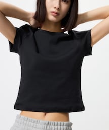 UNIQLO | ミニT(ブラック/Lサイズ)(Tシャツ/カットソー)