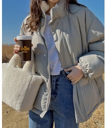 HOTPING | ハイネックリバーシブルジャンパー(ジャケット/アウター)