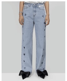 KIMHEKIM | HEART STAMPED JEANS(デニムパンツ)