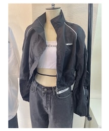 ar | AR Cropped drawstrings blouson エーアール クロップドドローストリング ブルゾン(ブルゾン)