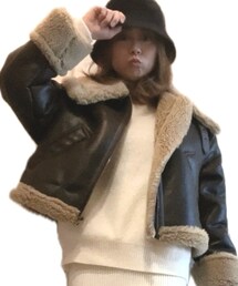 ZARA | ムートンコート