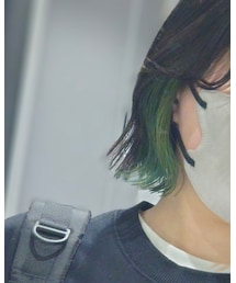 no brand | ｲﾔﾘﾝｸﾞｶﾗｰGREEN(その他ヘアアクセサリー)