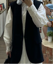 ZARA | ノーカラージャケット