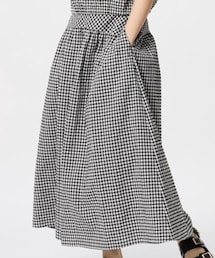 UNIQLO | シアサッカーボリュームスカート(スカート)