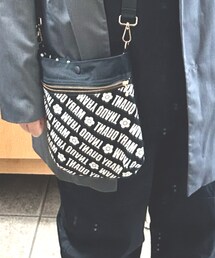 ハンドメイドマリクワ地サコッシュ | ショルダーバッグ