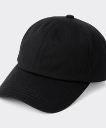 GU | UVカットツイルキャップ  BLACK  ONE SIZE(キャップ)