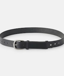無印良品 | 切らずに長さを調節できるベルト  紳士  黒(ベルト)