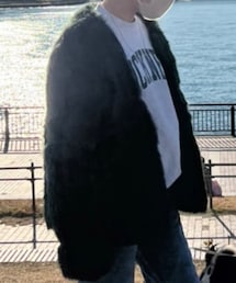 Bershka | ファーコート(その他アウター)