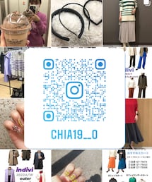 ブランド公認個人Instagram▶︎@chia19__o | ブランド公認の個人Instagramです。ぜひチェックしてください！(その他)