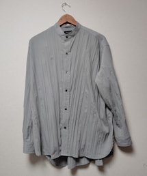 PUBLIC TOKYO | バンドカラーシャツ 定価 18000円(シャツ/ブラウス)