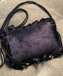 gelato pique | ❤︎ベロアでお気に入り❤︎(ショルダーバッグ)