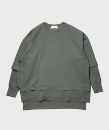 NIDO | フェイクレイヤードロンT(スウェット)