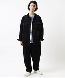 FREAK'S STORE | 【WEB限定セットアップ商品 / 11色展開】シェフシャツセットアップ / シェフシャツ&シェフパンツ / コーデュロイ / ウール / チェック /type2(セットアップ)