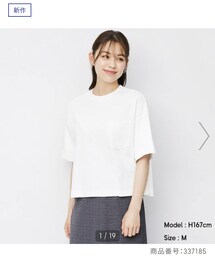 GU | ヘビーウェイトT(Tシャツ/カットソー)