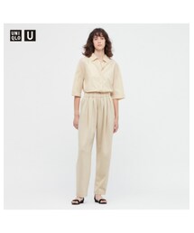 UNIQLO U | スウェットギャザーパンツ(スウェットパンツ)