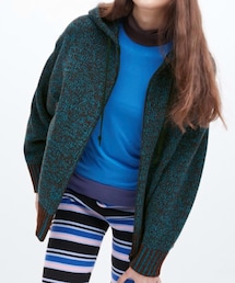 UNIQLO | UNIQLO and MARNI MIX COLOR YARN OVERSIZED FULL-ZIP HOODIE(パーカー)