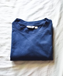 UNIQLO U | エアリズムコットンオーバーサイズTシャツ / 69NAVY / M size(Tシャツ/カットソー)