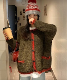 SHEIN | ニットカーディガン(カーディガン/ボレロ)