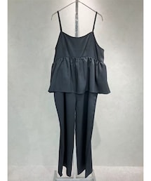 ABITOKYO | ペプラムサロペット(オールインワン・サロペット)