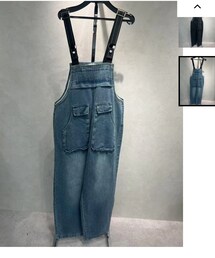 ABITOKYO | フロントポケットデニムパンツサロペット(サロペット/オーバーオール)