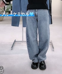 ABITOKYO | バレルシルエットデニムパンツ(デニムパンツ)