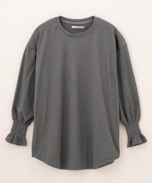 Ways will | 袖フリルあったかロンT(トップス)