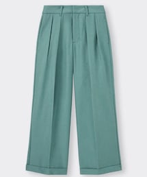 GU | インタックワイドパンツ  M(パンツ)