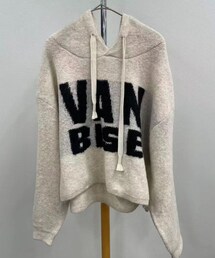 ABITOKYO | フード付きロゴニット(ニット/セーター)