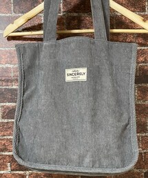 DAISO | コーデュロイトート　¥300(トートバッグ)