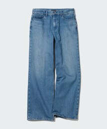 UNIQLO | バギージーンズ（丈長め81.5cm）(デニムパンツ)