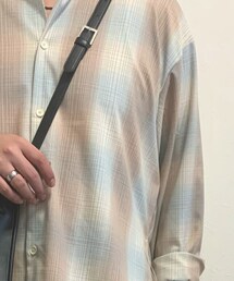 GU | スリットロングシャツ(シャツ/ブラウス)