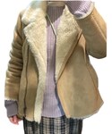 UNIQLO(ユニクロ)の「ジャケット/アウター(ムートンコート)」