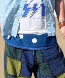 藍染めTシャツ | Tシャツ/カットソー